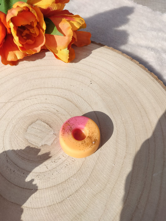 Donut parfumé Monoï pêche